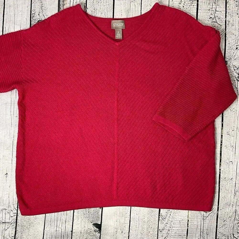 CHICO’S Cashmere Blend Sweater